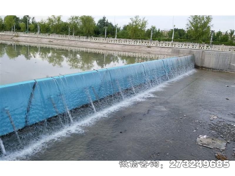 梁子湖景观液压钢坝